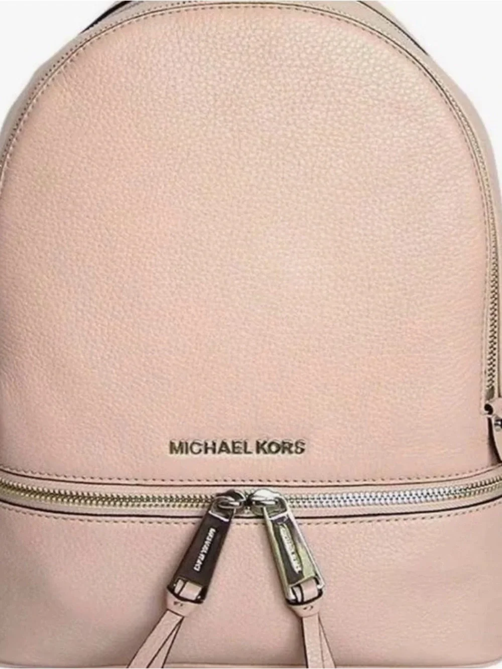 Michael Kors Blush Pink Leather Mini Backpack